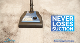 Sirena vacuum cleaner never loses suction