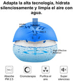 SSEU | Mini Purificador de Aire / Ambientador SIRENITA con luces LED para cromoterapia