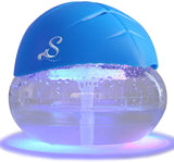 SSEU | Mini Purificatore d'Aria Sirenita "modello foglia" con luci LED per cromoterapia.